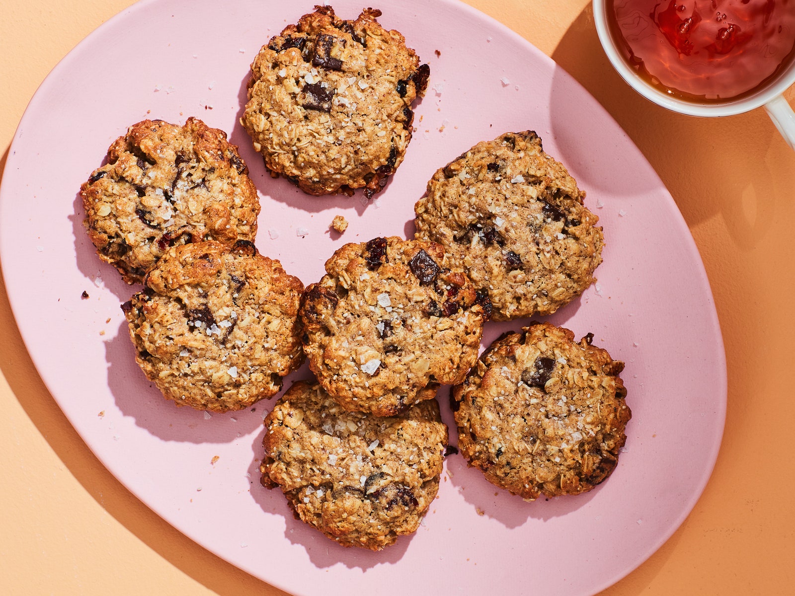 Chocolate-Oat Lactation Cookies