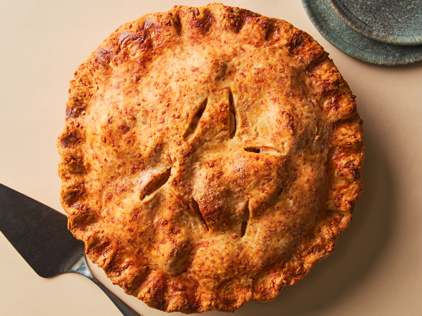 Apple Pie With Cheddar Crust