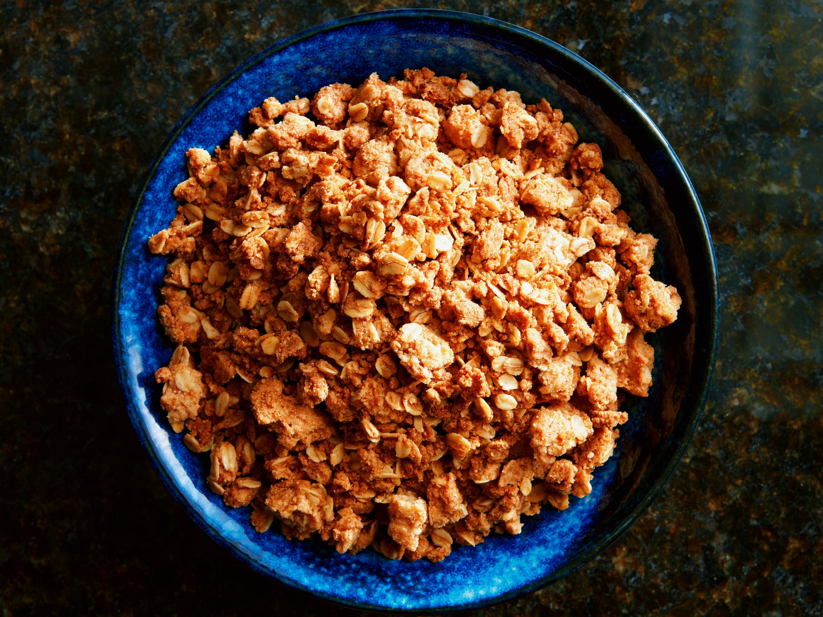 Easy Oat Crumble Topping