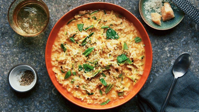 This Silky Risotto Embraces Zucchini’s Moisture